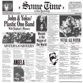 censura_John Lennon And Yoko Ono Plastic Ono Band - Sometime In New York City (portada original)